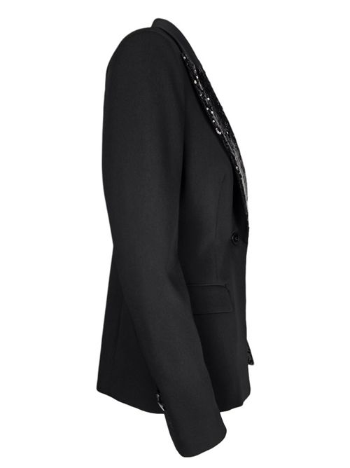 giacca donna smoking nero Kiltie | NEW SOFIA-T4967690
